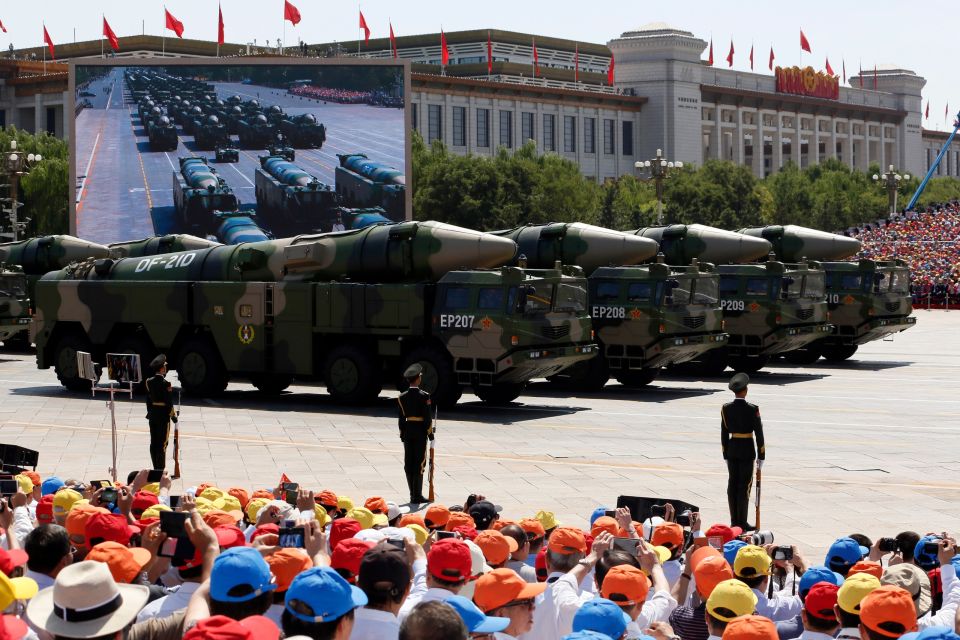 APTOPIX China Parade
