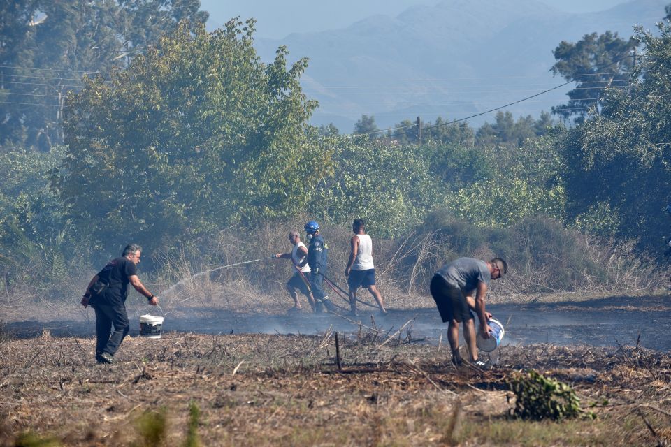 ΠΥΡΚΑΓΙΑ ΣΤΟ ΝΕΟΧΩΡΙ ΠΡΕΒΕΖΑΣ