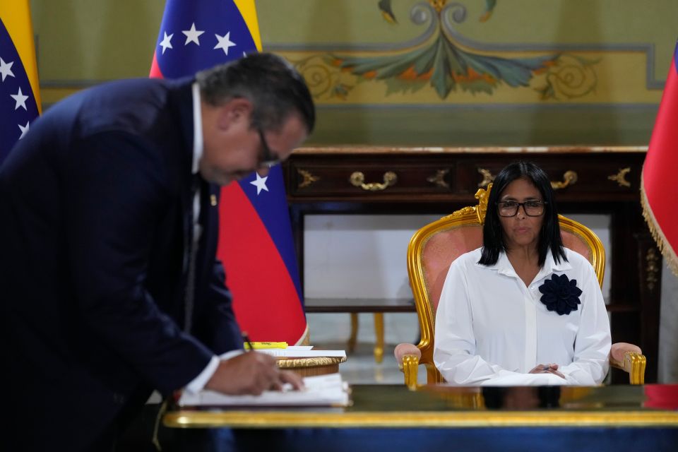 Mariano Vela,Delcy Rodriguez