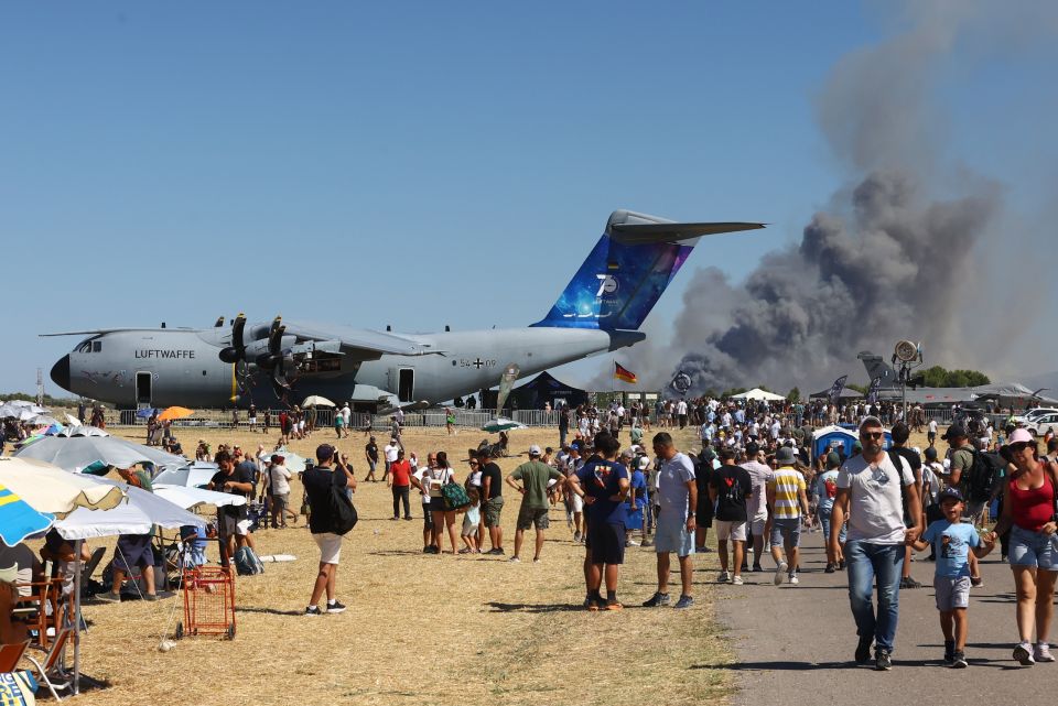 ΠΤΩΣΗ ΦΑΝΤΟΜ ΚΑΤΑ ΤΗΝ ΑΕΡΟΠΟΡΙΚΗ ΕΠΙΔΕΙΞΗ ATHENS FLYING WEEK 2026 - TANAGRA INTERNATIONAL AIRSHOW