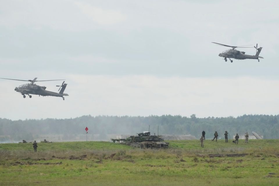 Poland Military Drills