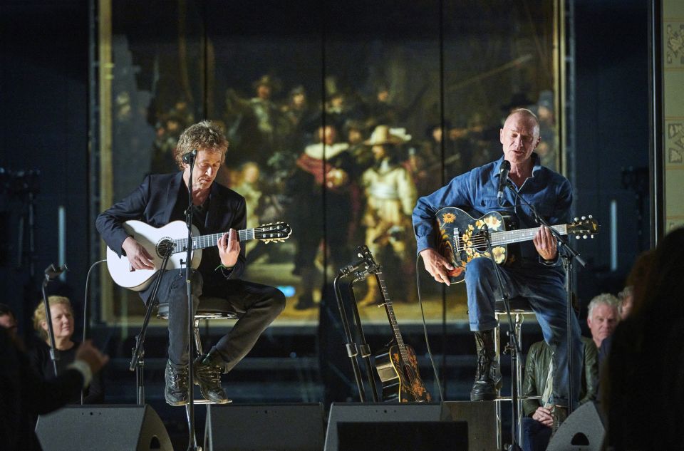 Netherlands Sting Sounds Like Art Concert