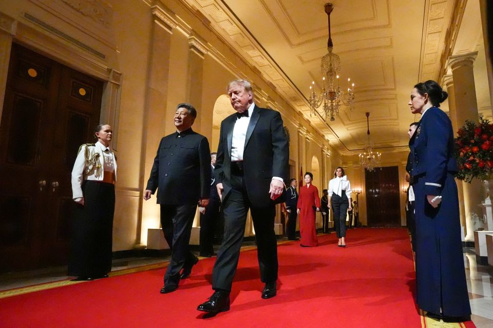 Donald Trump,Xi Jinping,Melania Trump,Peng Liyuan