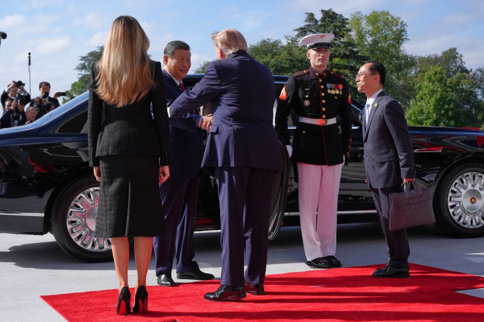 Donald Trump,Xi Jinping,Melania Trump,Peng Liyuan