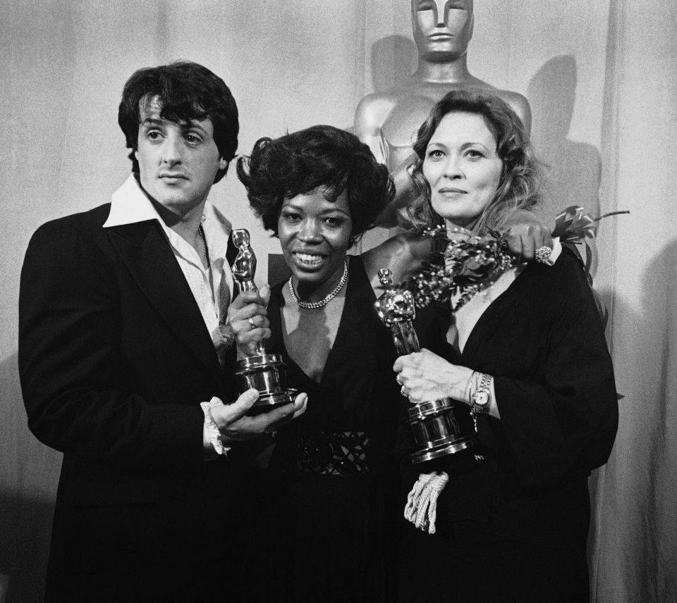 Oscars Stallone Finch Dunaway 1977