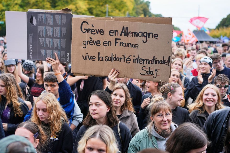 Germany Army Service Protest
