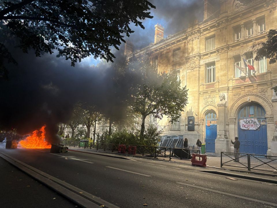 France High School Protests