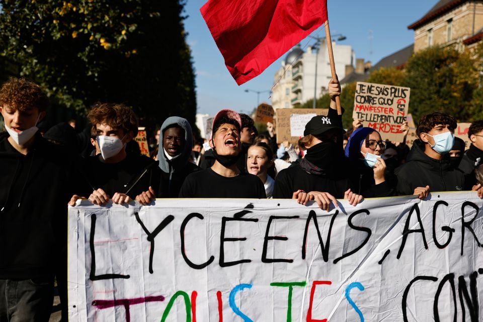 France High School Protests