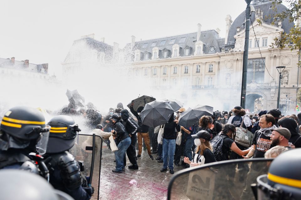 France High School Protests