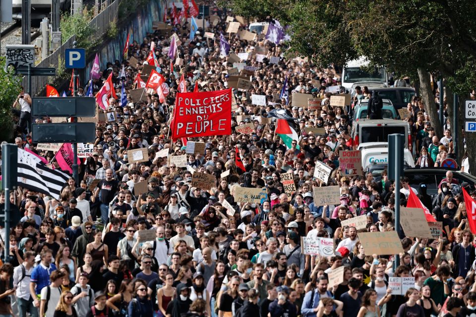 France School Protests