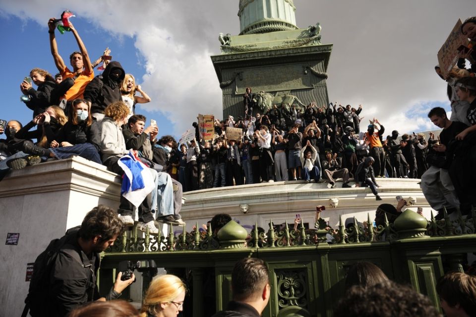 France School Protests ΓΑΛΛΙΑ ΜΑΘΗΤΕΣ