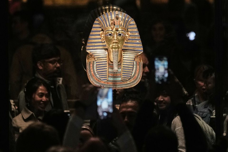 APTOPIX Egypt Antiquities