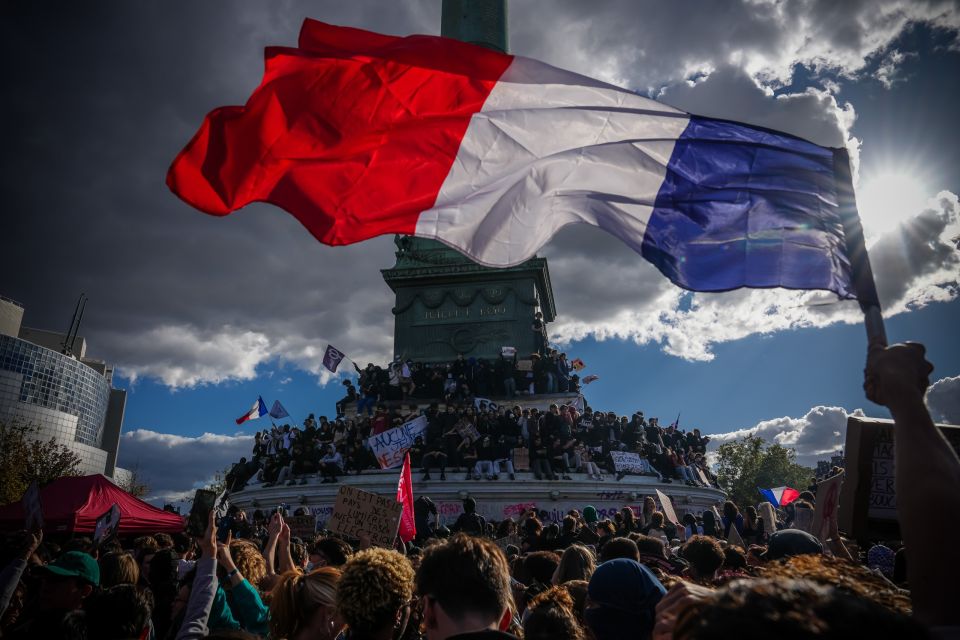 APTOPIX France School Protests