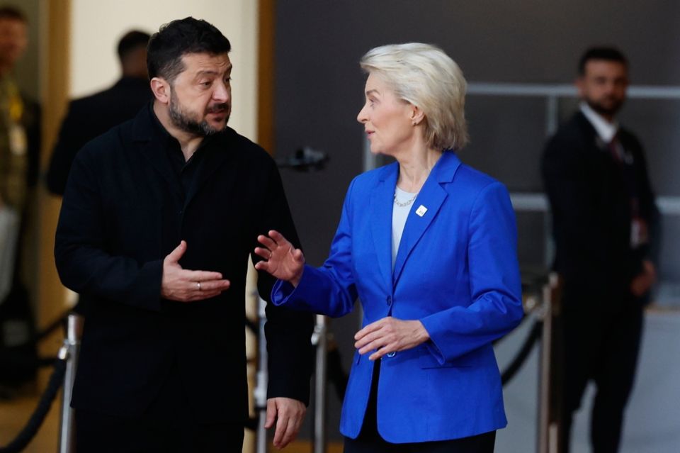 Zelensky Ursula von der Leyen