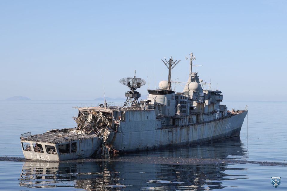 ΠΟΛΕΜΙΚΟ ΝΑΥΤΙΚΟ ΑΣΚΗΣΗ ΦΡΕΓΑΤΑ