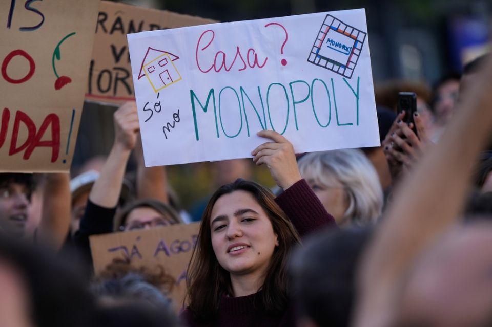 Portugal Housing Protest