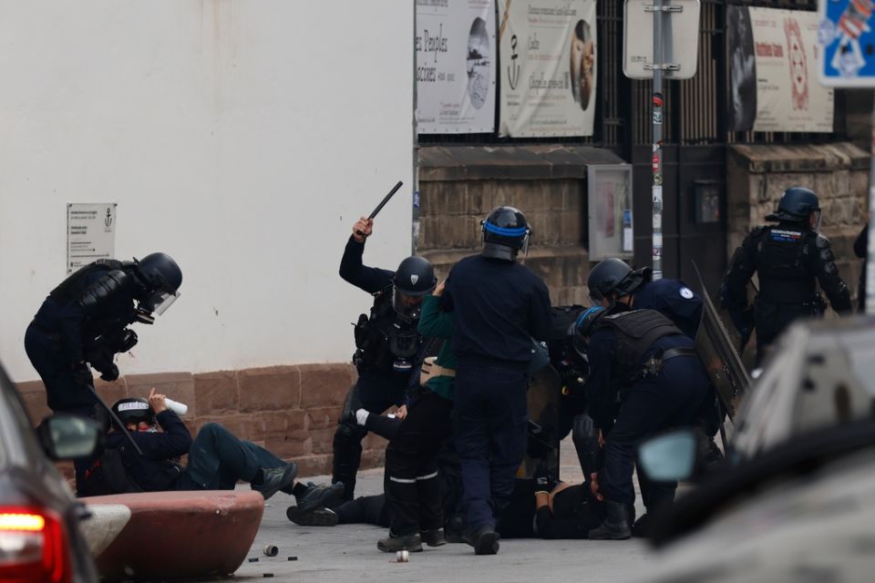 France Protests, gallia