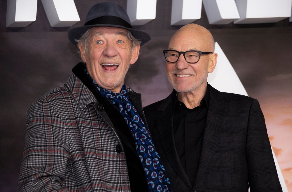 Patrick Stewart,Ian Mckellen