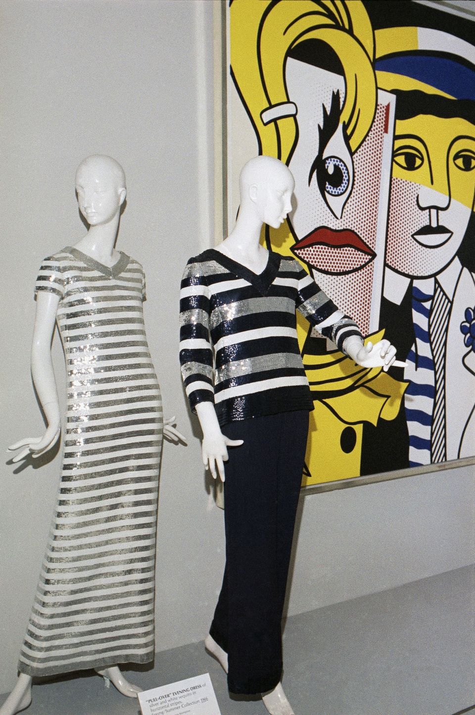 Yves Saint Laurent museum show 1983